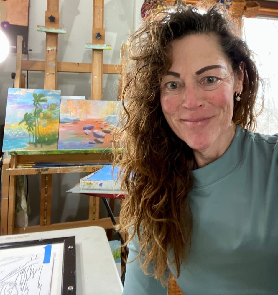 Christine Goldbeck MFA-IA Art Studio
